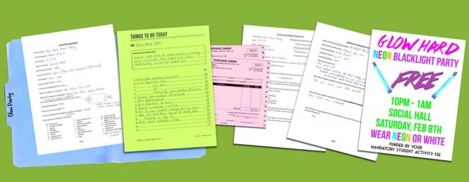 File folder and paperwork