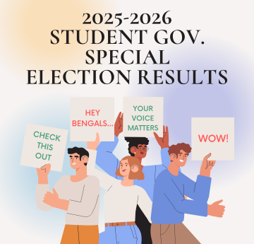 25-26 Student Gov. Special Elections Results