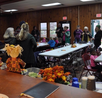 People Enjoying Camp