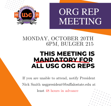 Org Rep Meeting