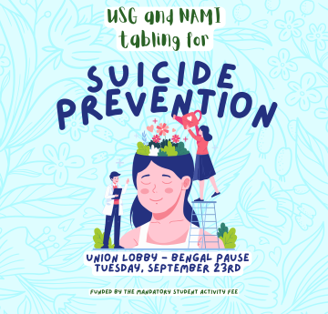 Suicide Prevention Tabling