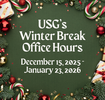 USG's Winter Break Office Hours